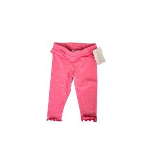NWT Garanimals Baby Girl Flutter Jersey Legging Size 0-3 Months - Pink